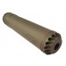 RGW HX-QD 762 SDMR Dummy Silencer FDE Cerakote